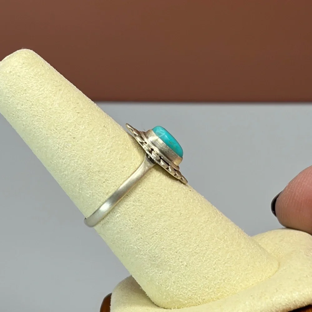 925 Sterling Silver Santa Maria Turquoise Ring